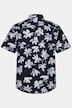 Men+ Hemd, Halbarm, Kentkragen, floraler Print, bis 8 XL