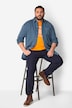 John F. Gee Sweathemd, Langarm, Kentkragen, bis 8 XL