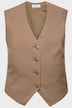 Gilet, fitted pasvorm, V-hals, kanten zoom, volledig gevoerd