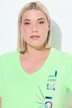 Functioneel shirt, Soleil, classic, V-hals, halve mouwen