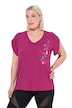 Funkční tričko, Soleil, Classic, výstřih do V, krátké rukávy