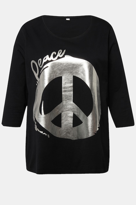 T shirt mit top peace zeichen