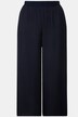 Textured Elastic Waist Pants