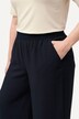 Textured Elastic Waist Pants