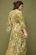 Maxi-jurk, A-lijn, batikprint, V-hals, kimono-mouwen