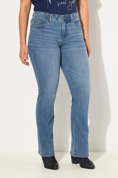 Bootcut jeans Marie, wijde pijpen, 5-pocket model