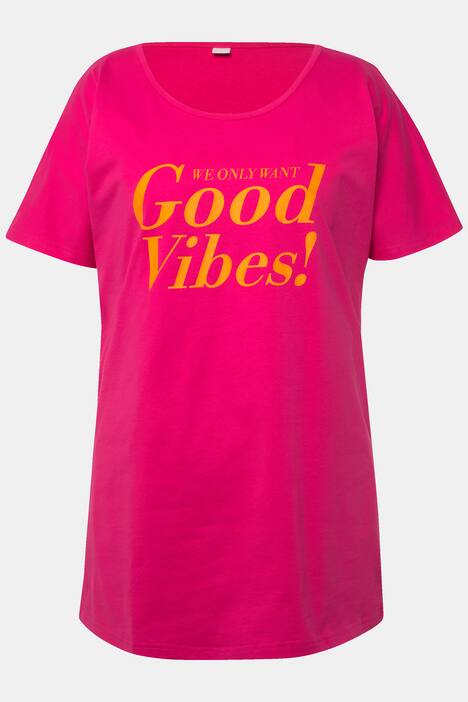 T-Shirt, Good Vibes, Rundhals, Halbarm