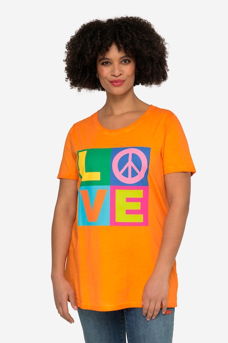 Half-Sleeve Crew Neck LOVE T-Shirt