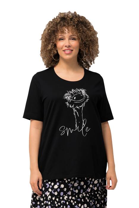 Tričko, Smile, Classic střih, kulatý výstřih, krátké rukávy