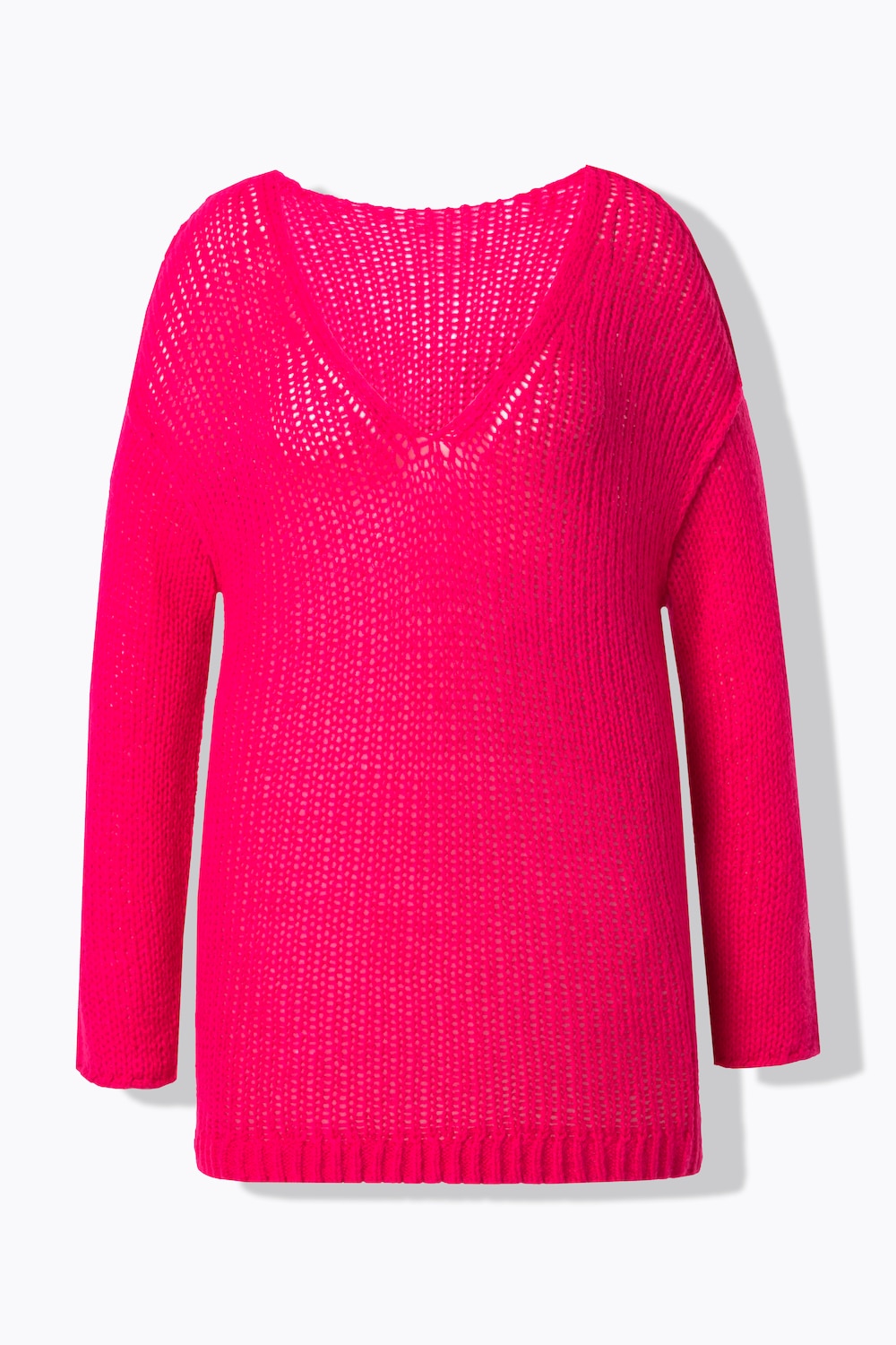 Stora storlekar Tröja, Dam, rosa, storlek: 50, Syntetfibrer/Ull, Angel of Style