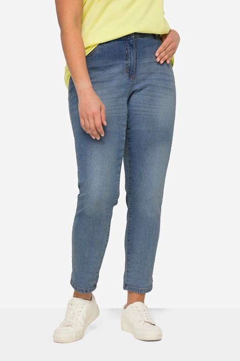 Boyfriend-Jeans, weit geschnitten 5-Pocket