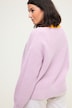 Strickjacke, oversized, Colorblende, Langarm