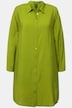 Lange blouse, A-lijn, overhemdkraag, lange mouwen