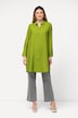 Lange blouse, A-lijn, overhemdkraag, lange mouwen