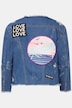 Jeansjacke, Regular Fit, Destroy-Effekte, Patches, Rundhals, Langarm