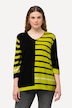 Pullover, Colorblocking, V-Ausschnitt, 3/4-Arm