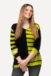 Pullover, Colorblocking, V-Ausschnitt, 3/4-Arm