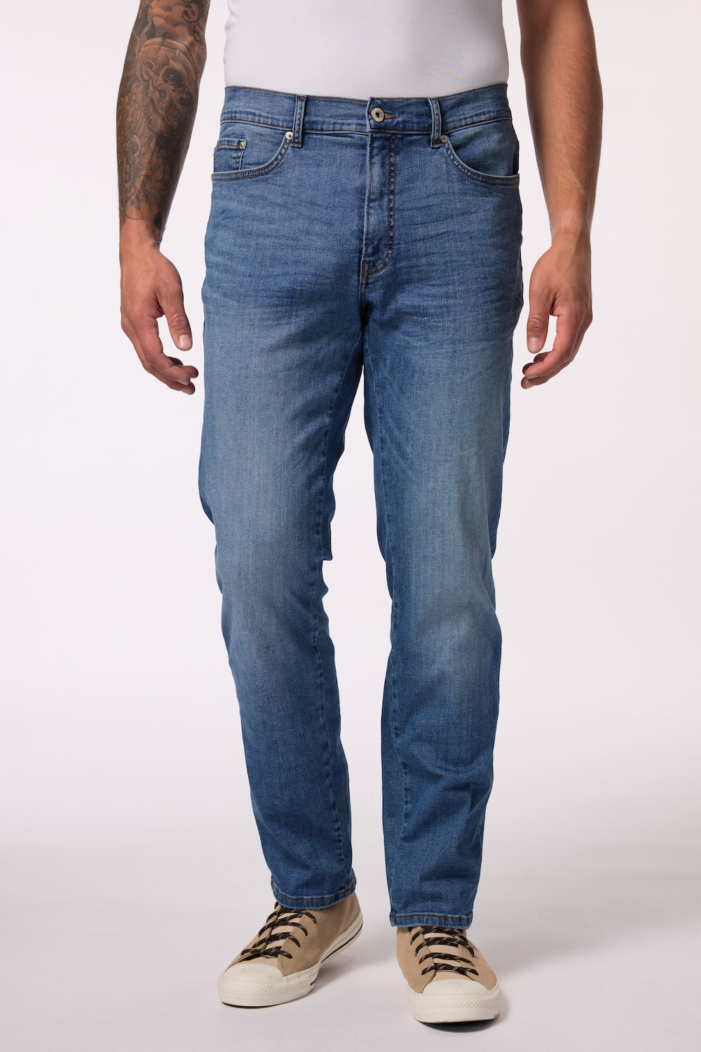 Große Größen JP AWARE Jeans FLEXNAMIC®, Herren, blau, Größe: 58, Baumwolle, JP-Aware