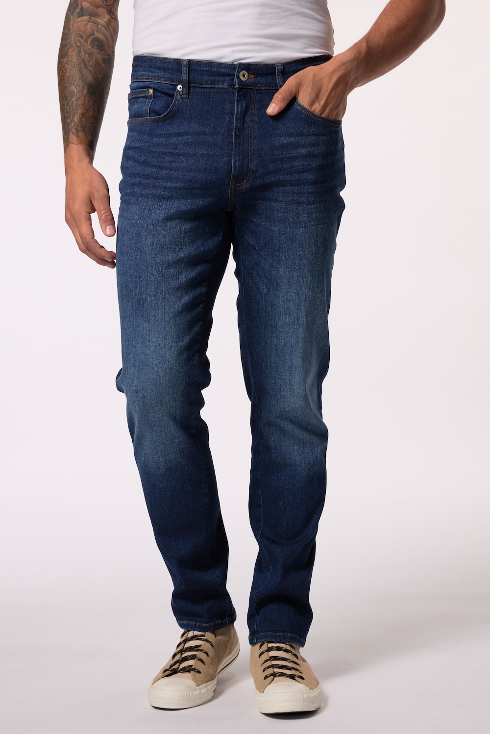 Große Größen JP AWARE Jeans FLEXNAMIC®, Herren, blau, Größe: 62, Baumwolle, JP-Aware