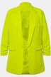 Blazer, forma abierta, cuello con solapa, manga larga