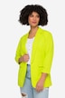 Blazer, forma abierta, cuello con solapa, manga larga