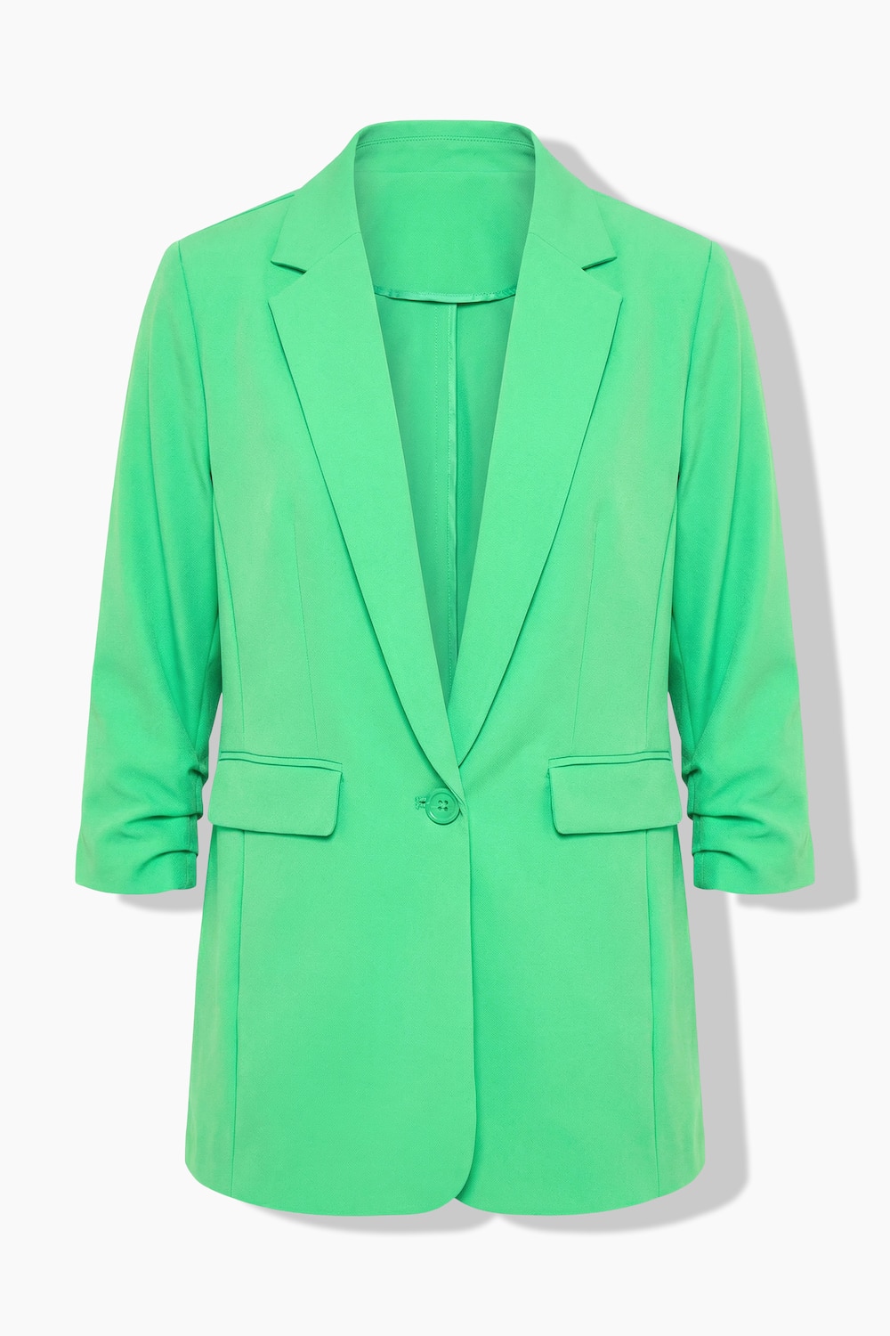 Stora storlekar Kavaj, Dam, grön, storlek: 60, Polyester, Angel of Style