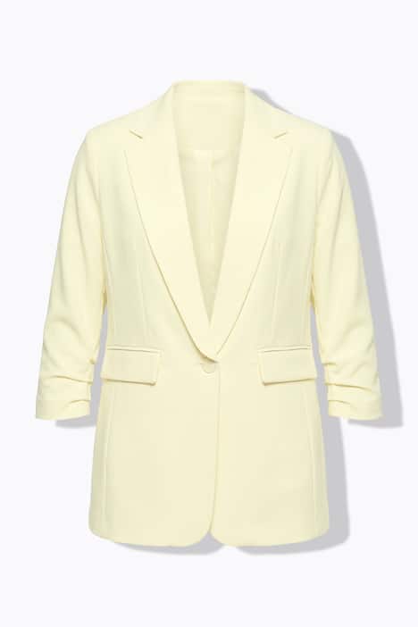 Blazer, offene Form, Reverskragen, Langarm