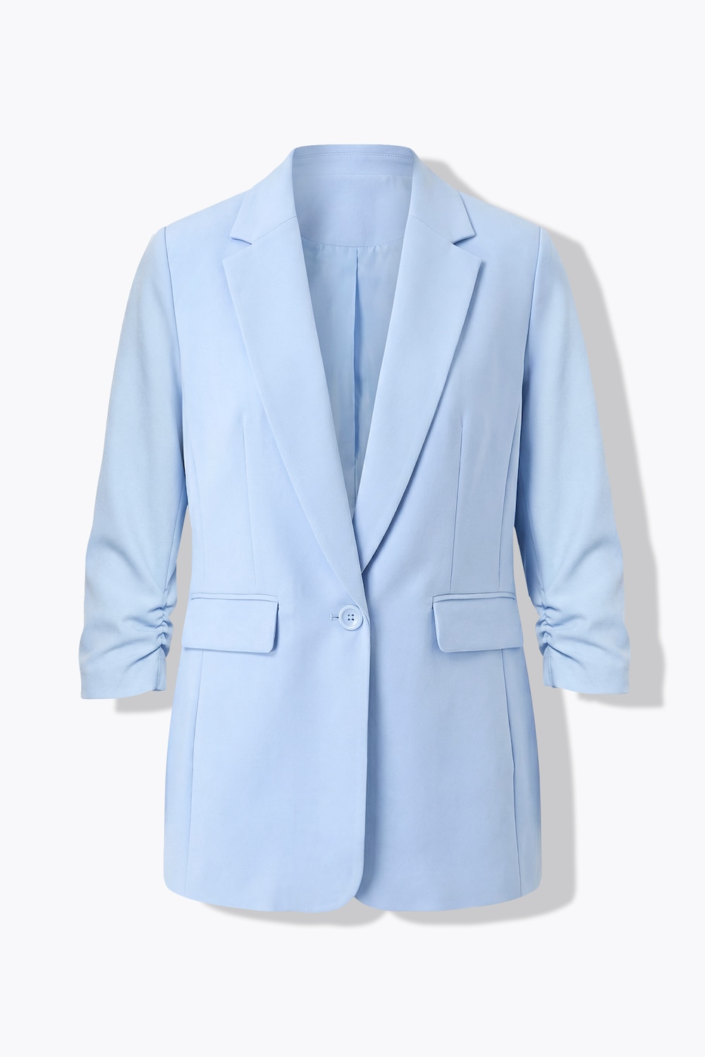 Stora storlekar Kavaj, Dam, blå, storlek: 56, Polyester, Angel of Style