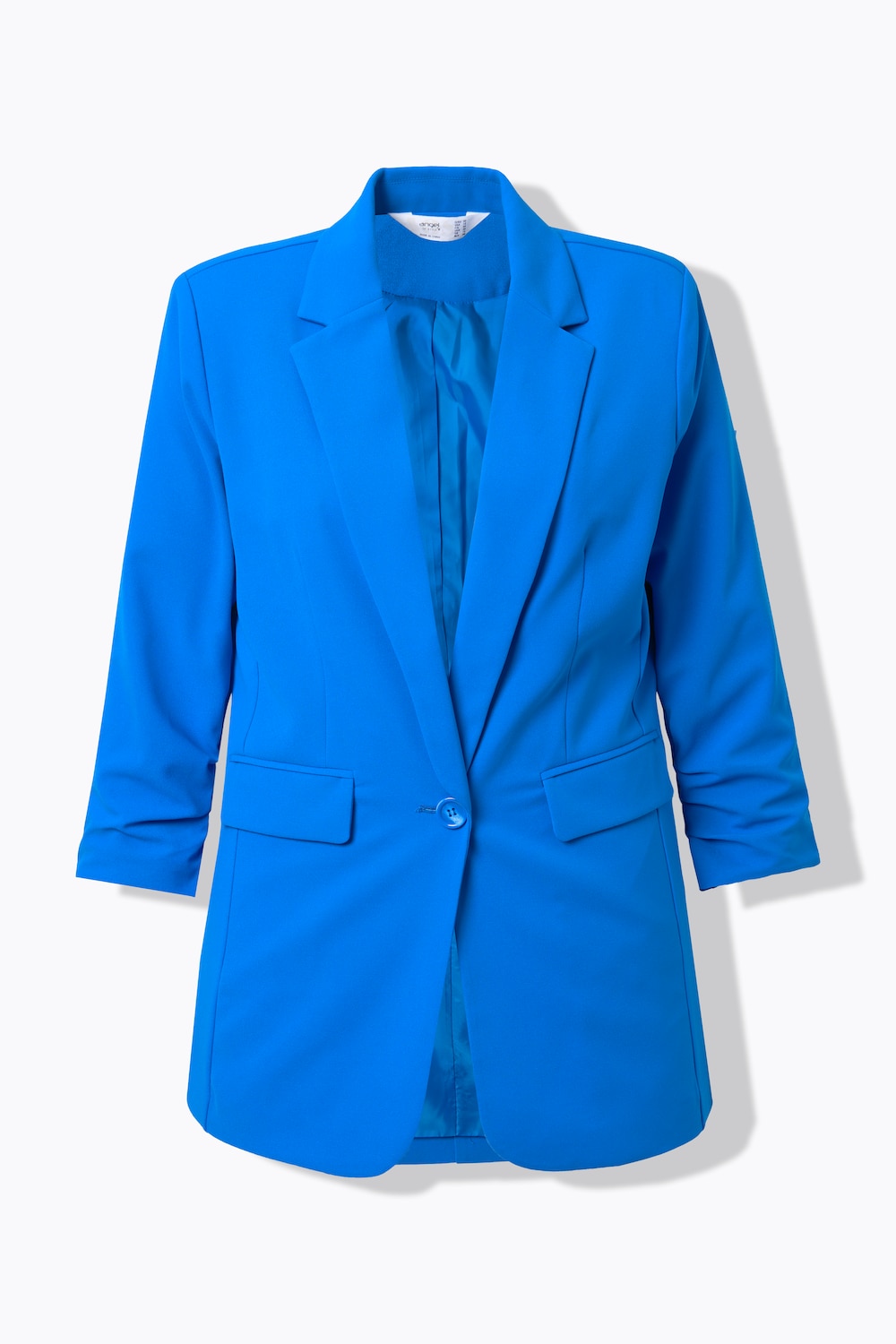 Stora storlekar Kavaj, Dam, blå, storlek: 48, Polyester, Angel of Style