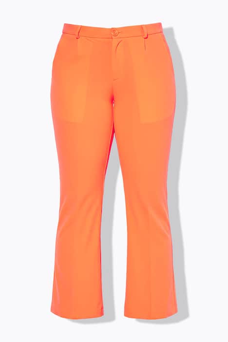 Broek, rechte pijpen, knoopsluiting