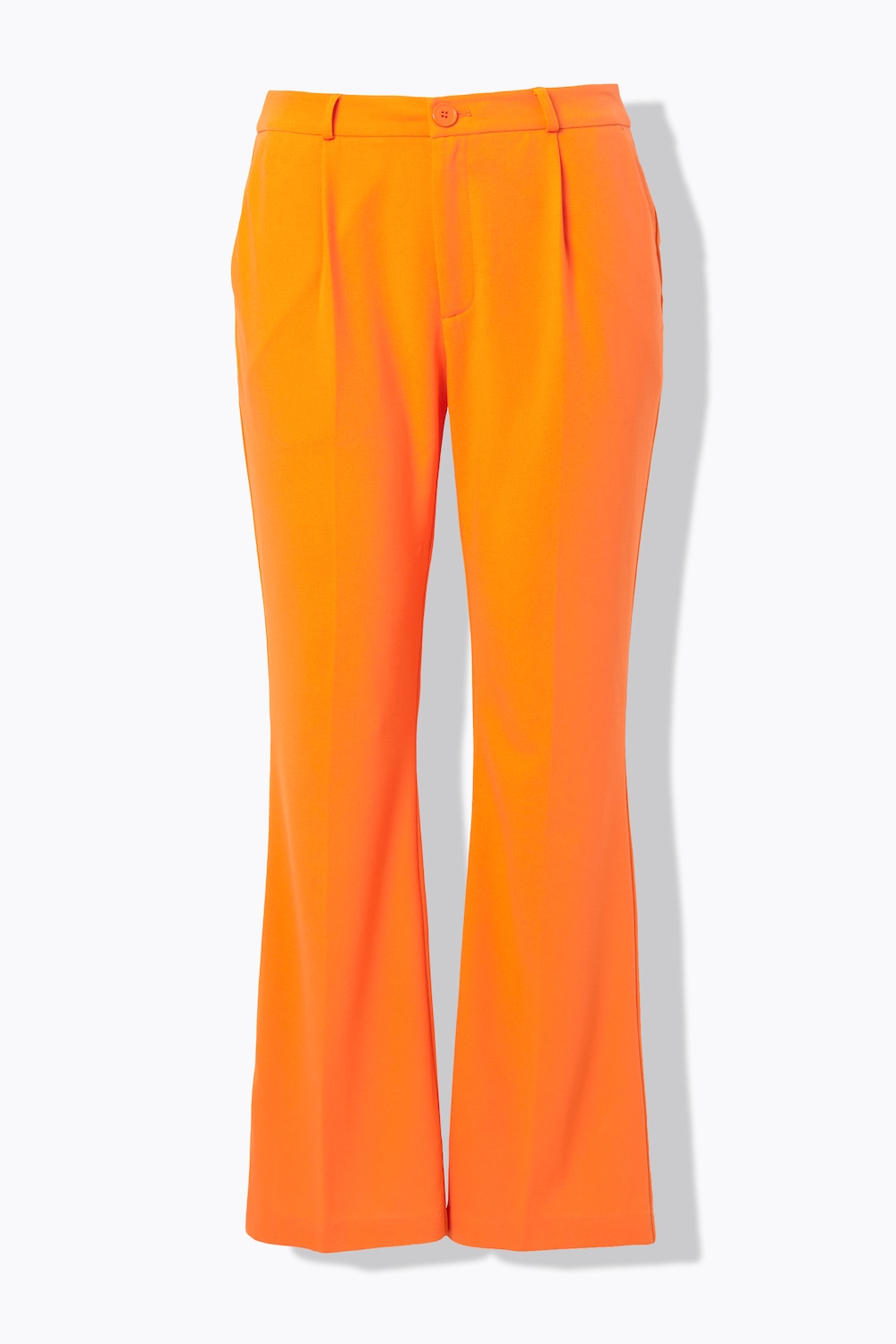 Stora storlekar Byxa, Dam, orange, storlek: 48, Polyester, Angel of Style