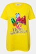 T-Shirt, Eis am Stiel mit Schriftzug, Rundhals, Halbarm