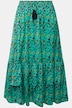 Maxi-rok, all-over print, elastische tailleband