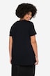 Classic Fit Crew Neck Decorative Rhinestone Chest Pocket T-Shirt
