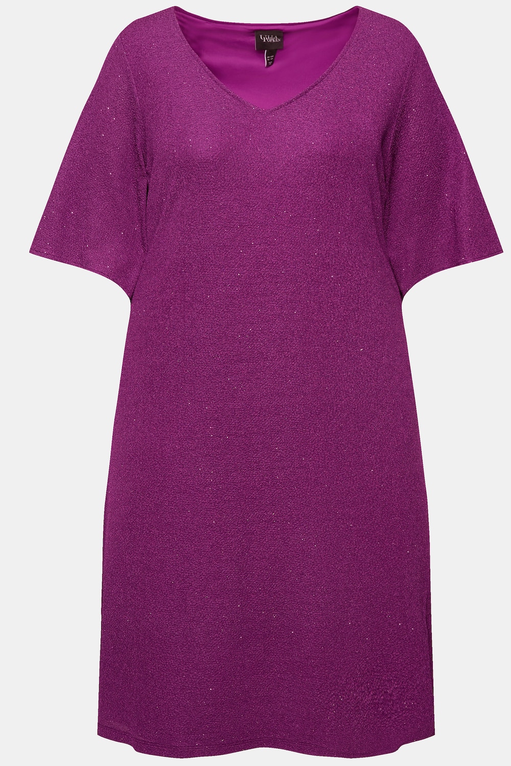 Stora storlekar Klänning, Dam, röd, storlek: 50/52, Polyester, Ulla Popken