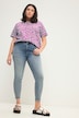 Jean skinny effet usé à 5 poches