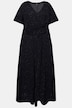 Abendkleid, A-Linie, Glanz-Effekt, Drpaierung