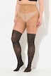 Strumpfhose, Overknee-Optik, Spitzenoptik