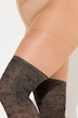 Strumpfhose, Overknee-Optik, Spitzenoptik