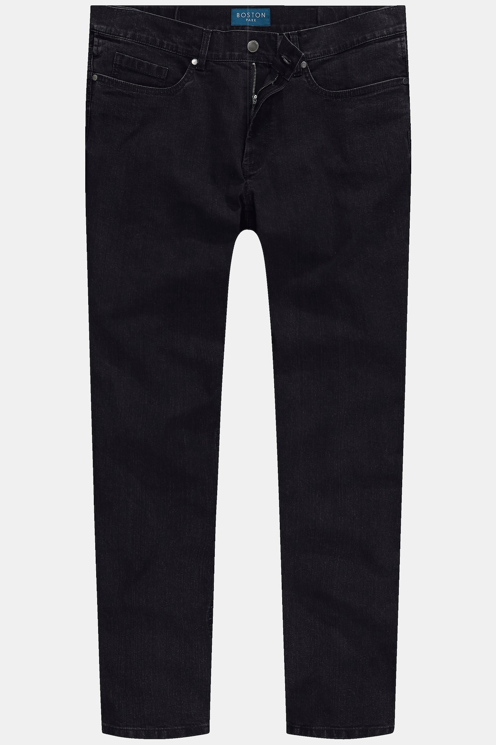 Stora storlekar Jeans, Her, svart, storlek: 33, Bomull/Polyester, Boston Park