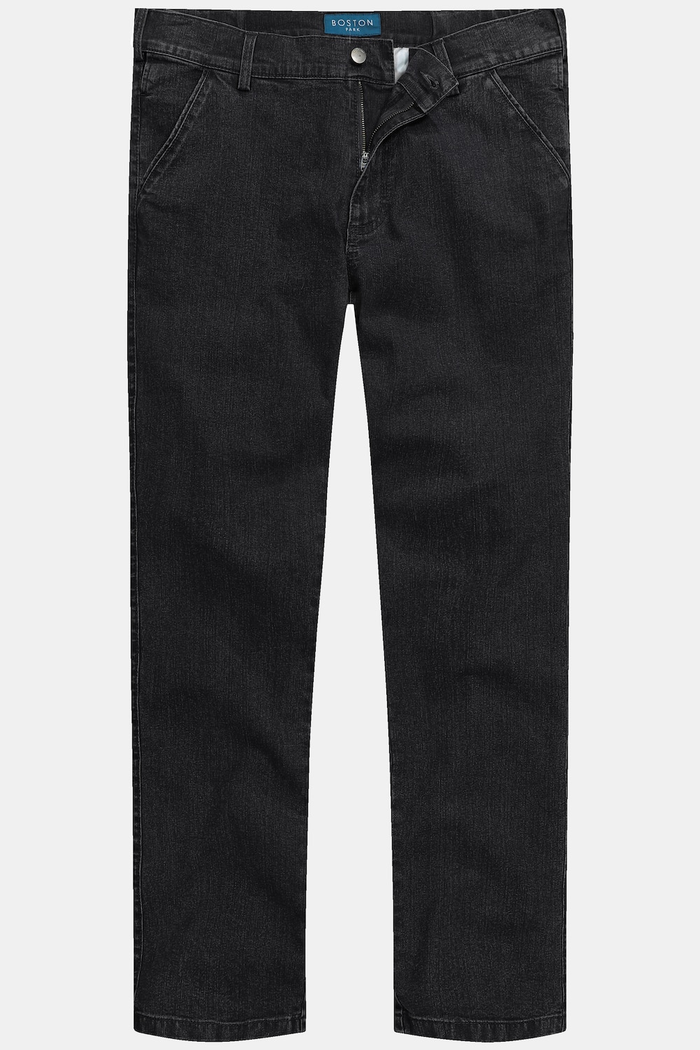 Stora storlekar Jeans, Her, svart, storlek: 28, Bomull/Polyester, Boston Park