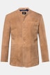 Veste en cuir de chèvre inspiration tenue traditionnelle, col montant - jusqu'au 72