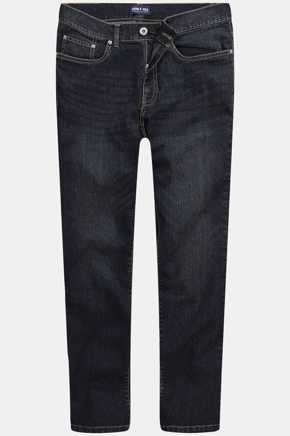 Stora storlekar Jeans, Her, grå, storlek: 62, Bomull/Polyester, John F. Gee