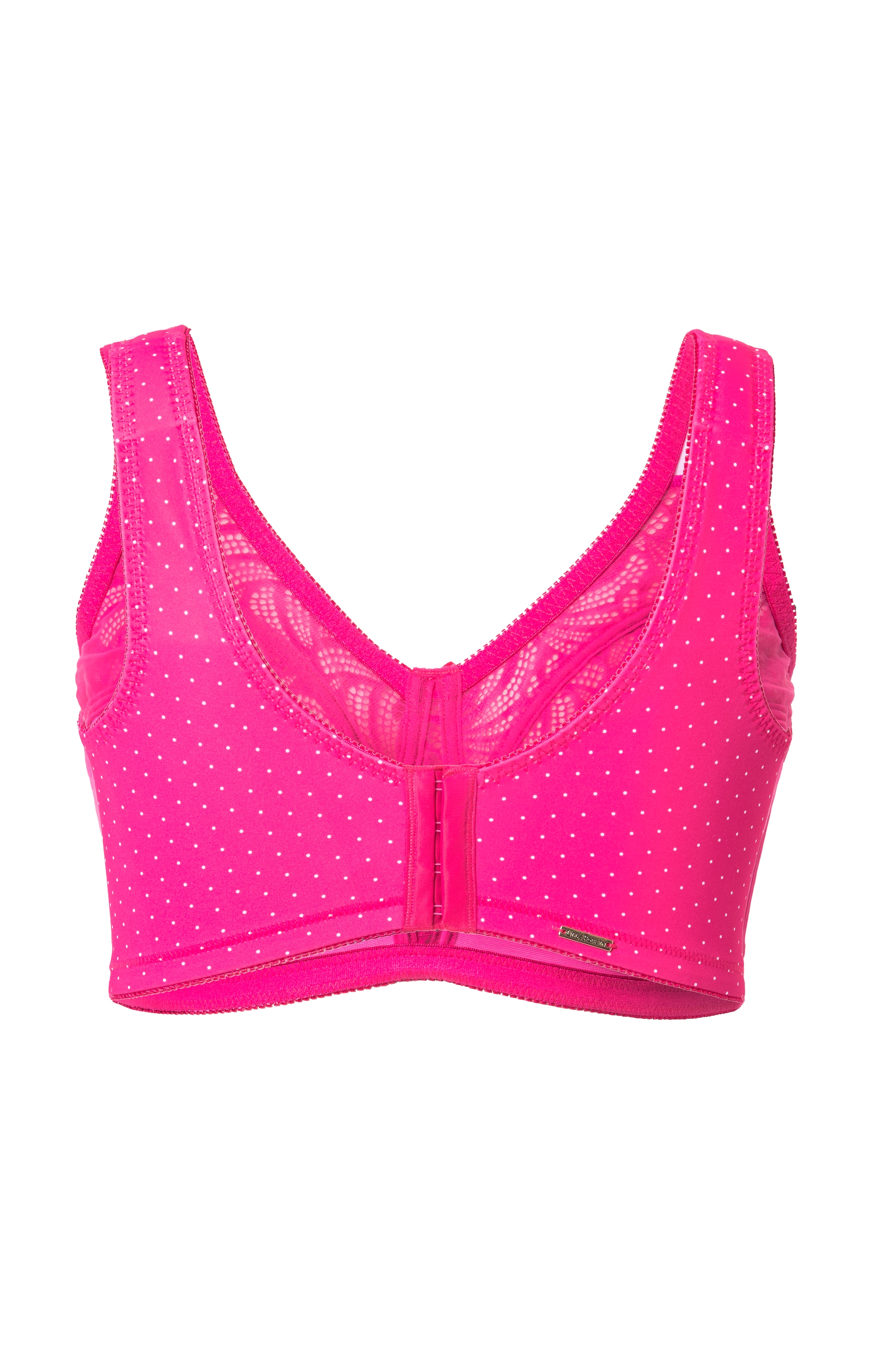 Ulla Popken Damen große Größen Entlastungs BH Spitze ohne Bügel 830454 - Produktbild 1
