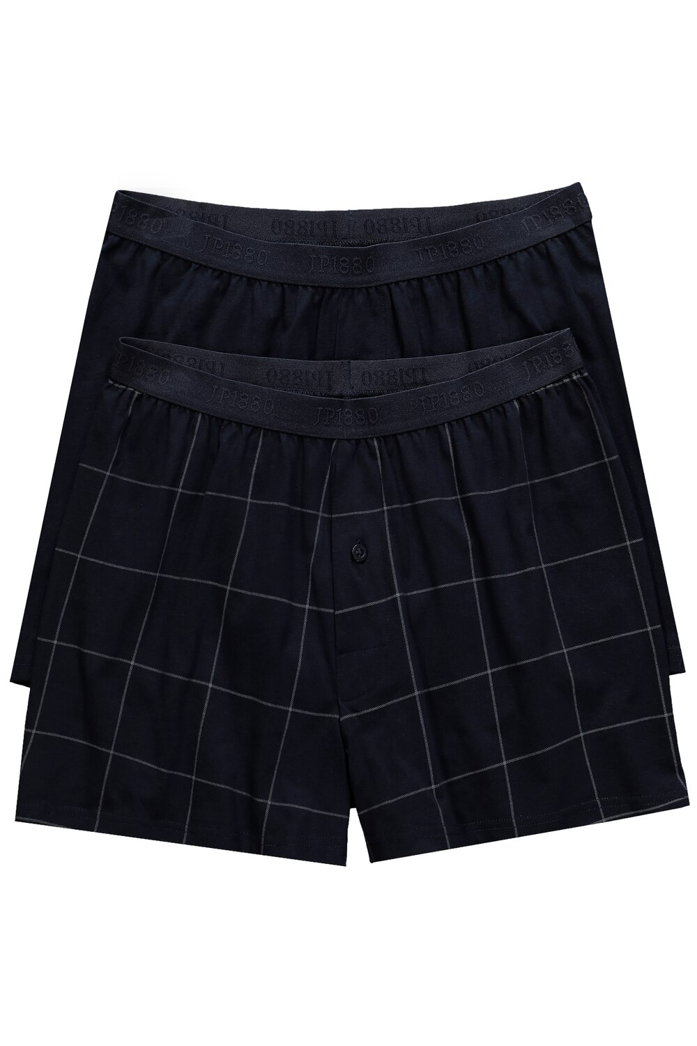 Stora storlekar Boxershorts, Her, blå, storlek: 4XL, Bomull, JP1880