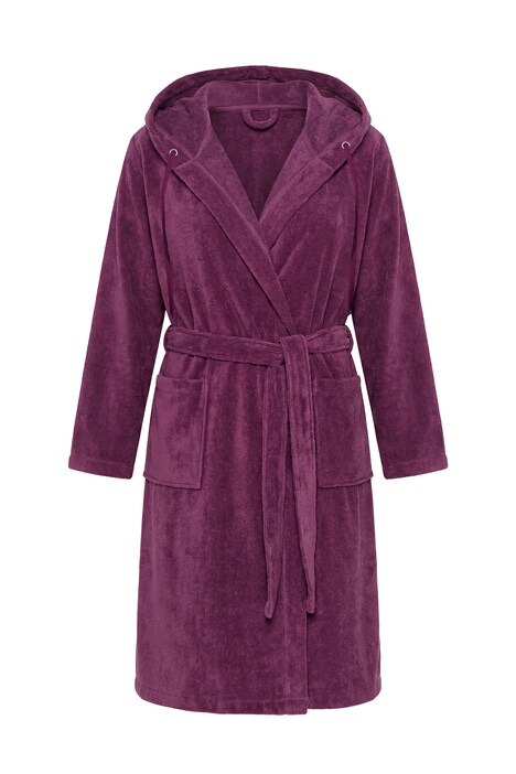 Župan, kapuce, pásek, A střih, froté