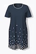 Bigshirts, 2er-Pack, Punkte, Rundhals/V-Ausschnitt, Halbarm