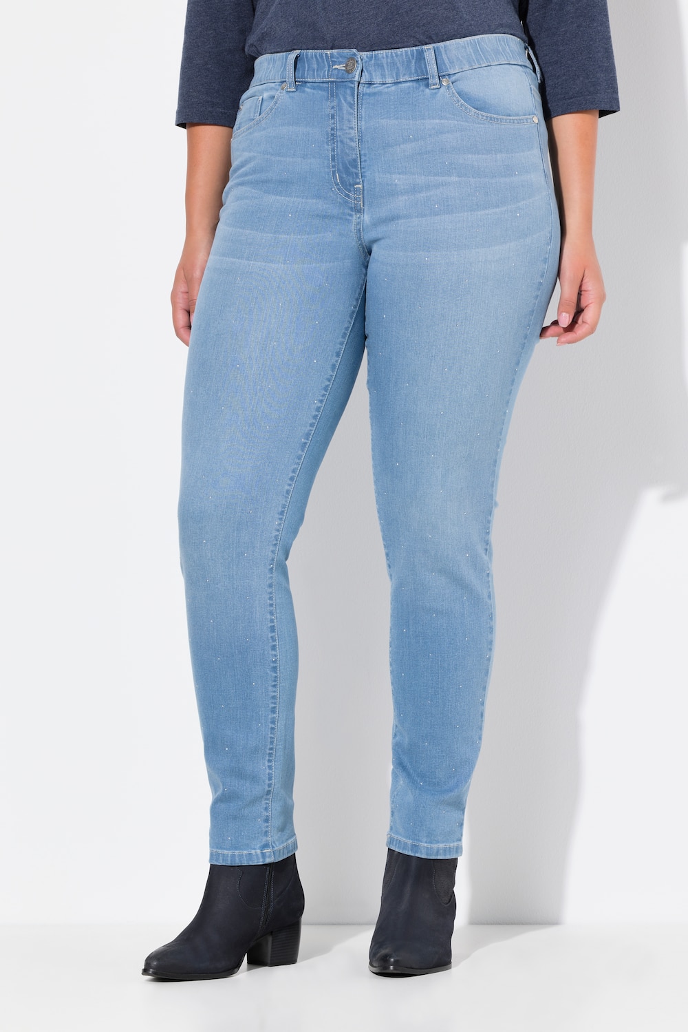 Große Größen Jeans Sarah, Damen, blau, Größe: 48, Baumwolle, Ulla Popken