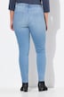 Jeans modello Sarah con taglio della gamba aderente e applicazioni