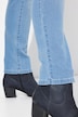 Jeans modello Sarah con taglio della gamba aderente e applicazioni